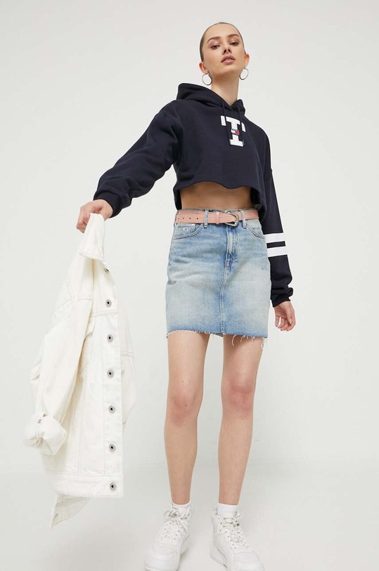 Tommy Jeans bluza DW0DW16122 granatowy AW23