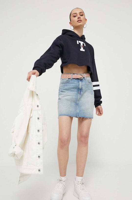 Tommy Jeans bluza DW0DW16122 granatowy AW23