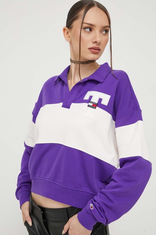 Кофта Tommy Jeans остальные фиолетовой DW0DW16130