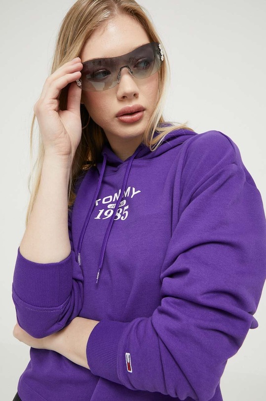 Tommy Jeans bluza DW0DW16141 fioletowy