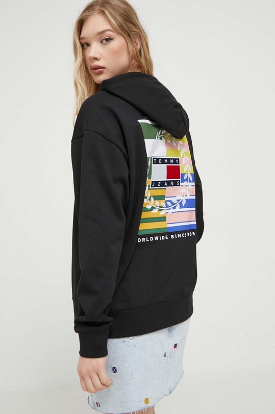 Odzież Tommy Jeans bluza DW0DW16131 czarny