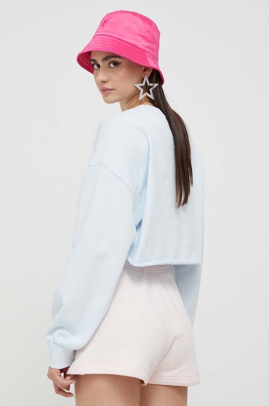 Odzież Tommy Jeans bluza bawełniana DW0DW16134 niebieski