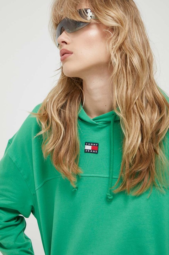 Tommy Jeans bluza DW0DW16135 zielony