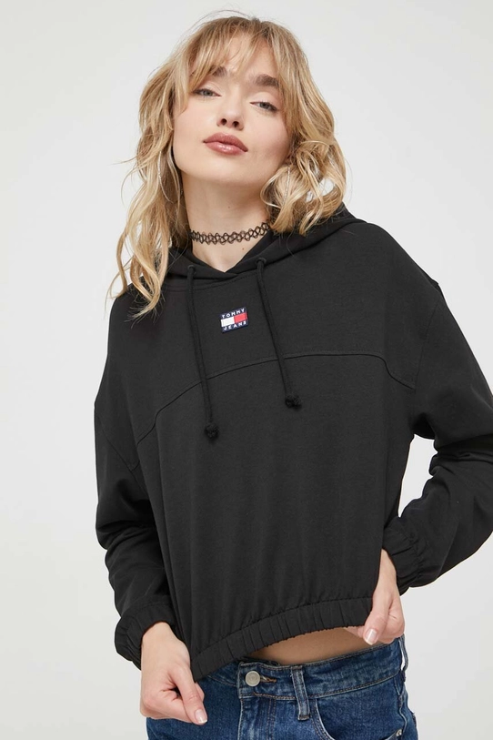 Кофта Tommy Jeans с капюшоном чёрный DW0DW16135