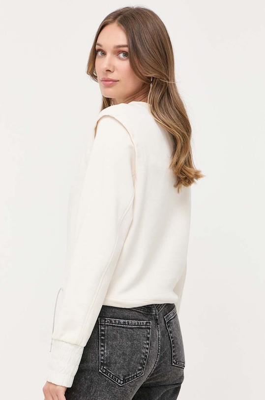 Ρούχα Βαμβακερή μπλούζα BOSS 50495470 μπεζ