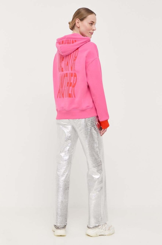 BOSS bluza z kapturem różowy 50496542