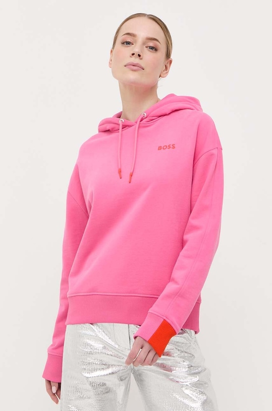 BOSS bluza 50496542 różowy AW23