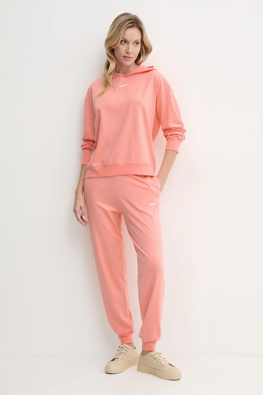 Кофта лаунж HUGO 50490594 помаранчевий AW25