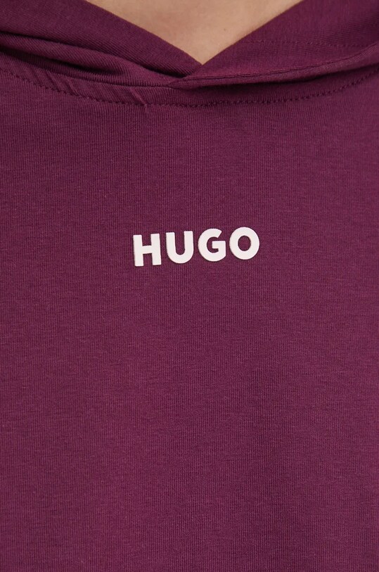HUGO bluză lounge 50490594 violet