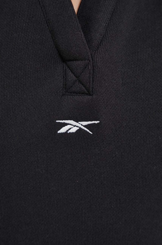 Бавовняна кофта Reebok Classic 100036355 чорний