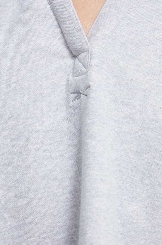 Βαμβακερή μπλούζα Reebok Classic γκρί 100036362