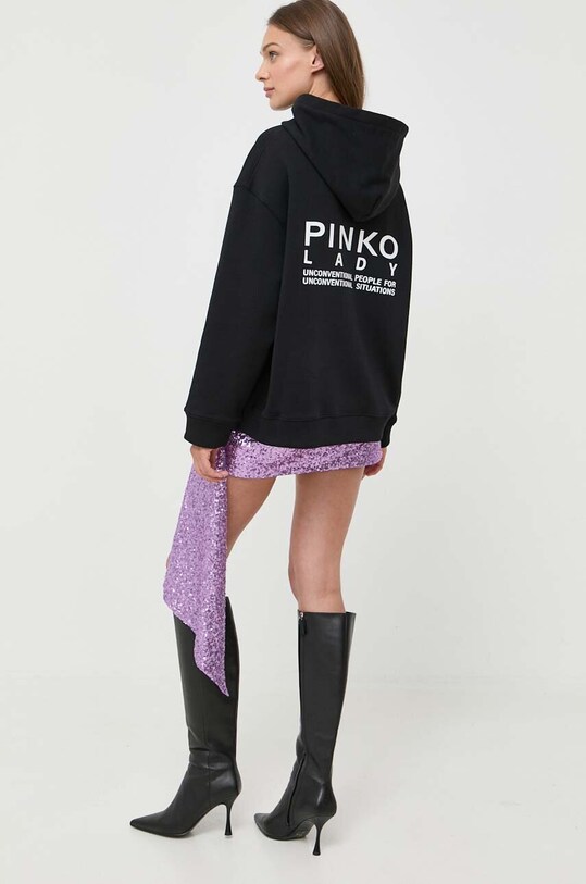 Odzież Pinko bluza bawełniana 101767.A13L czarny