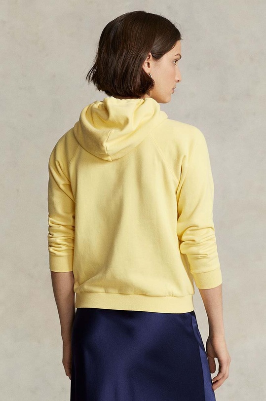 Polo Ralph Lauren bluza bawełniana 211910128 żółty AW23