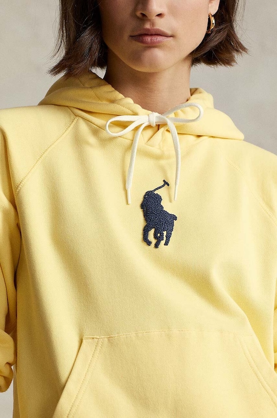 Polo Ralph Lauren bluza bawełniana żółty 211910128