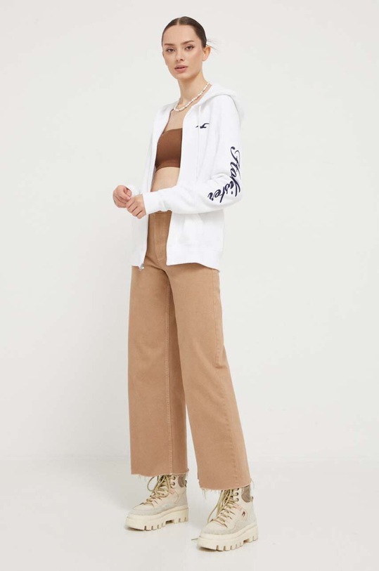 Hollister Co. bluza KI352.3131.100 biały AW23