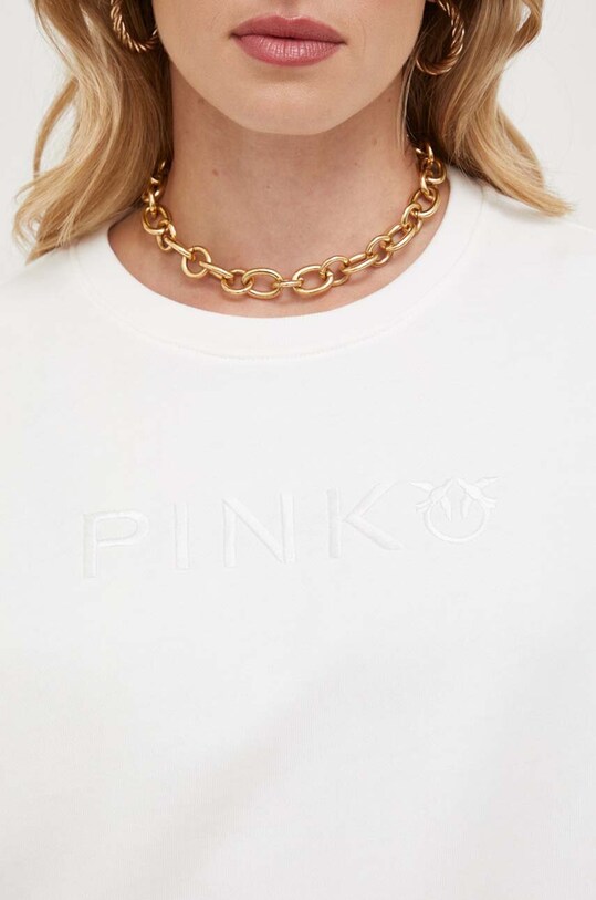 Pinko bluza bawełniana 101781.A130 beżowy