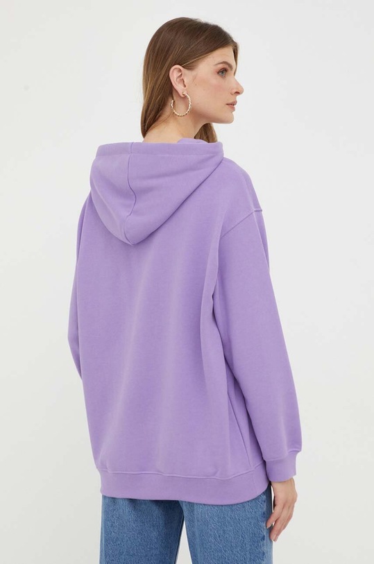 Odzież Pinko bluza bawełniana 101685.A163 fioletowy