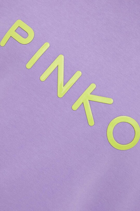 Pinko bluza bawełniana 101685.A163 fioletowy