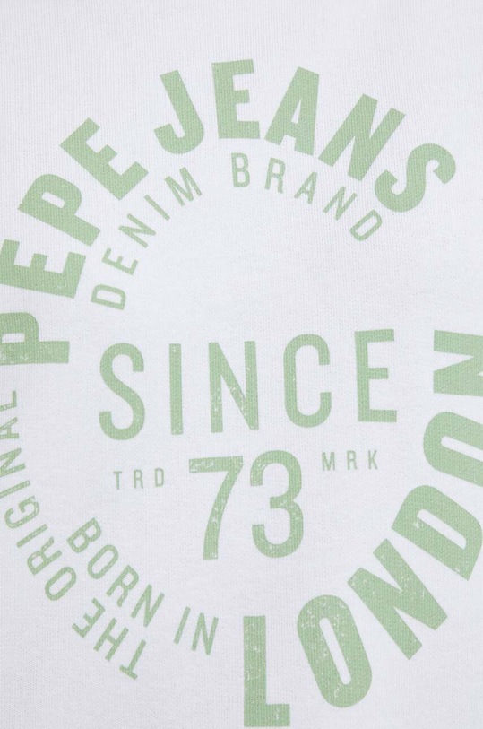 Pepe Jeans bluza bawełniana ALEXANDRA PL581358.800 biały