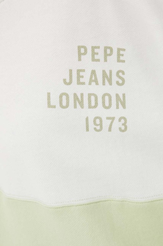 Pepe Jeans hanorac de bumbac PL581359.610 verde
