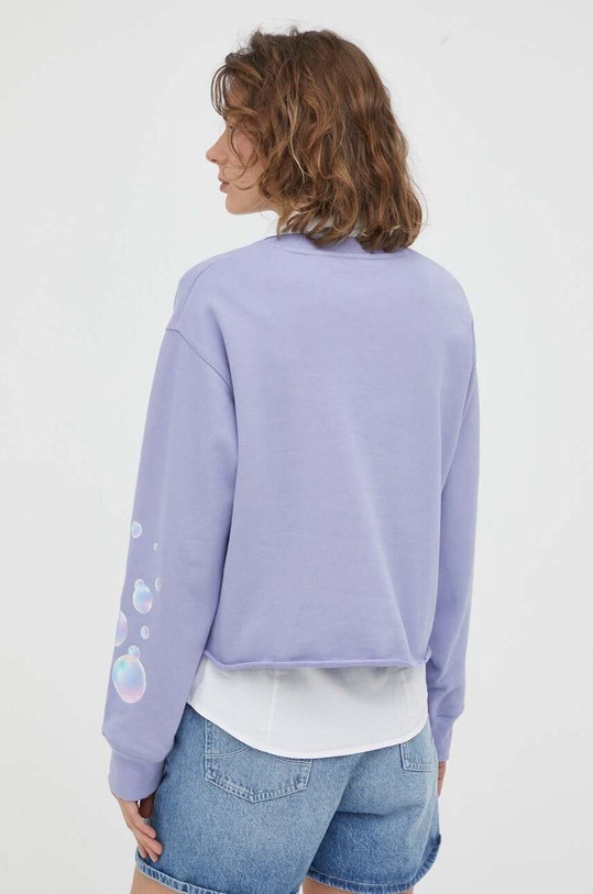 Odzież Levi's bluza bawełniana A6095.0001 fioletowy