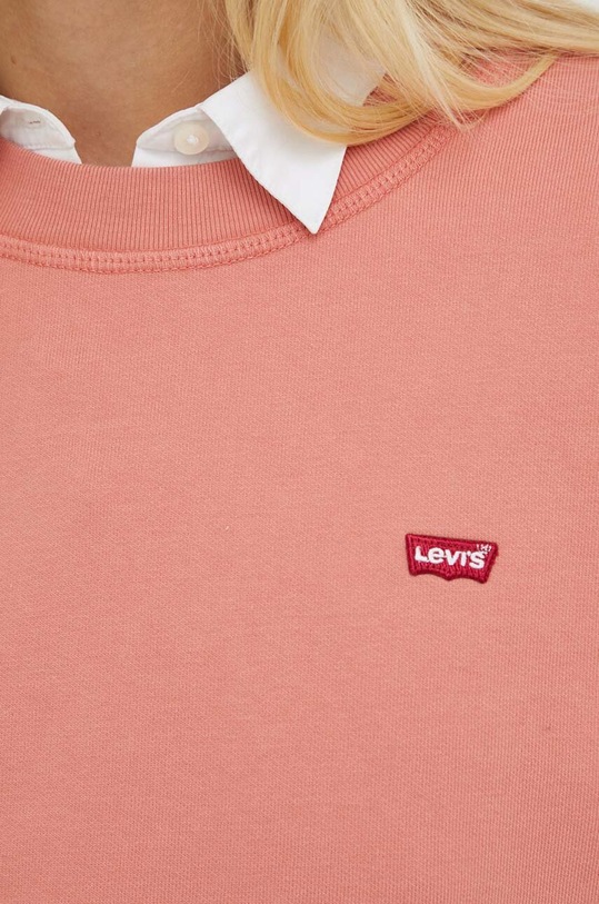 Levi's bluza bawełniana 24688.0083 pomarańczowy