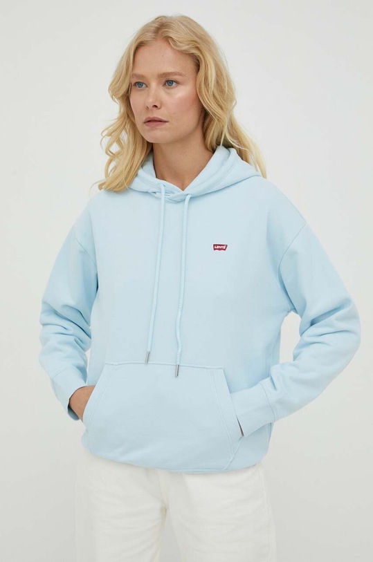 Levi's pamut melegítőfelső pamut kék 24693.0049