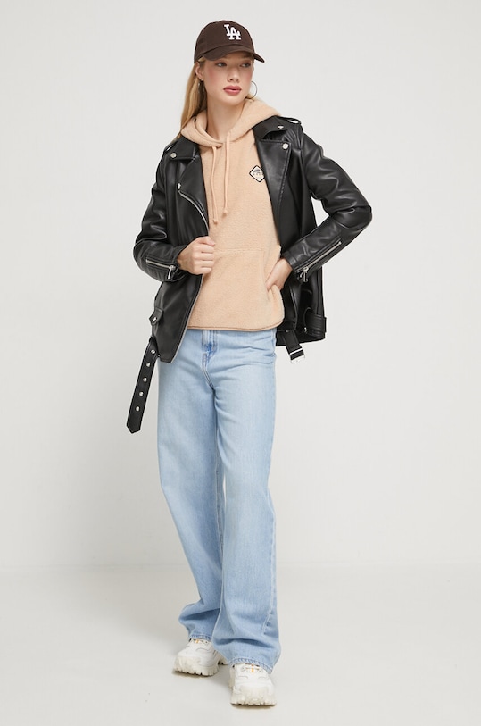 Dukserica Roxy ERJPF03147 bež AW23