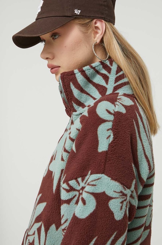 Mikina Roxy hnědá ERJPF03143