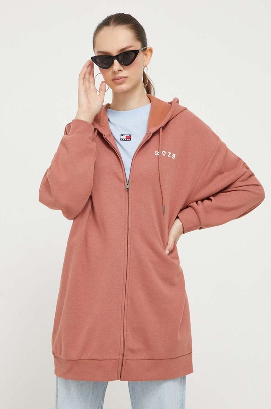 Oblečení Mikina Roxy ERJFT04777 růžová