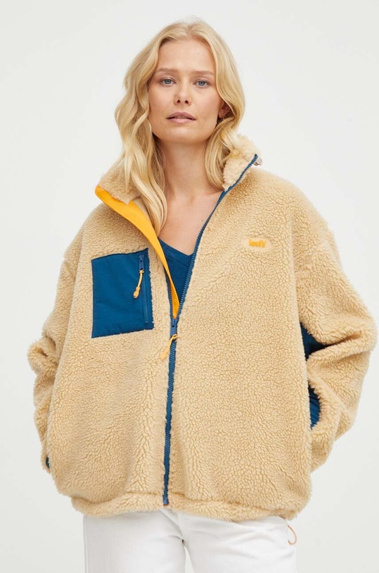 Mikina Levi's A6241.0000 béžová AW23