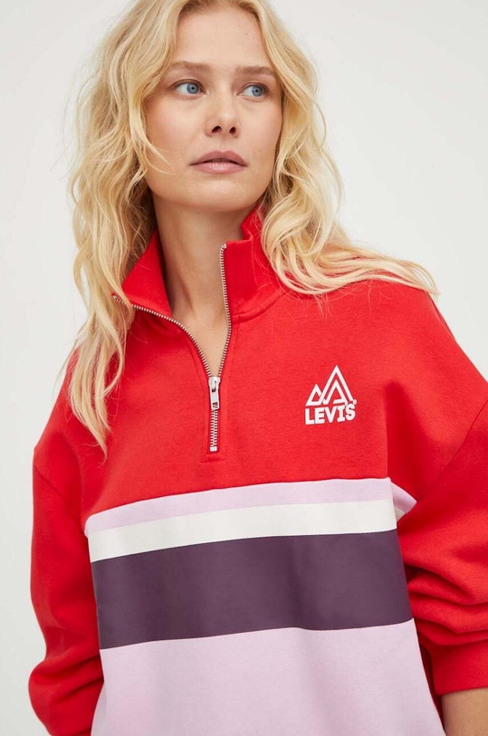 Levi's bluza czerwony A6889.0000