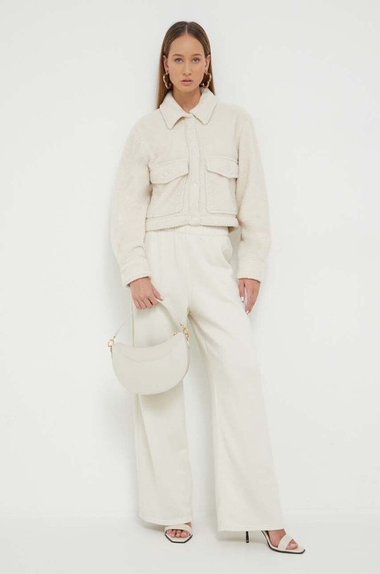 Μπλούζα Abercrombie & Fitch KI152.3176.178 μπεζ AW23