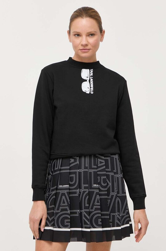 Oblačila Pulover Karl Lagerfeld 235W1817 črna