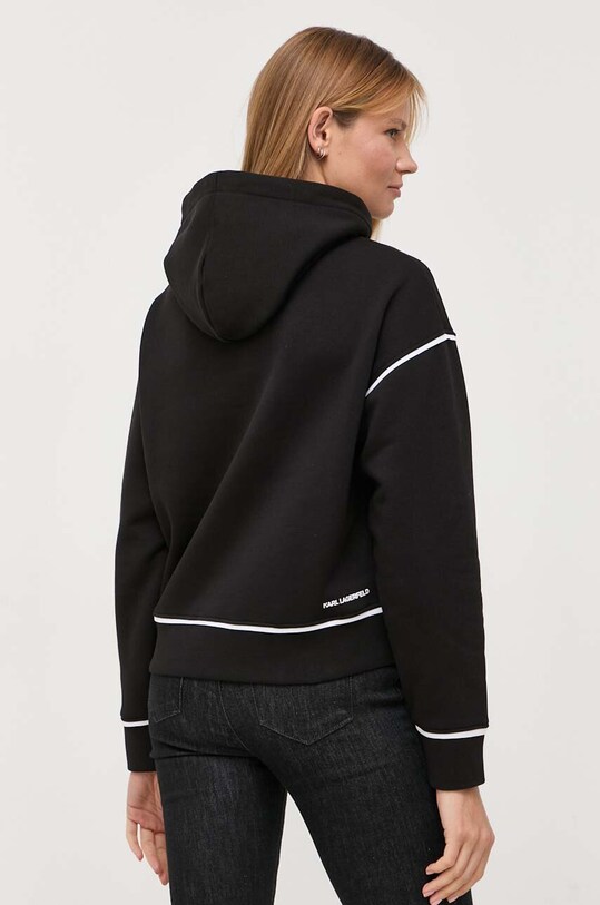 Odzież Karl Lagerfeld bluza 235W1816 czarny
