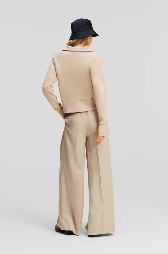 Odzież Karl Lagerfeld bluza 235W1809 beżowy