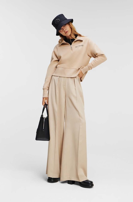 Karl Lagerfeld bluza 235W1809 beżowy