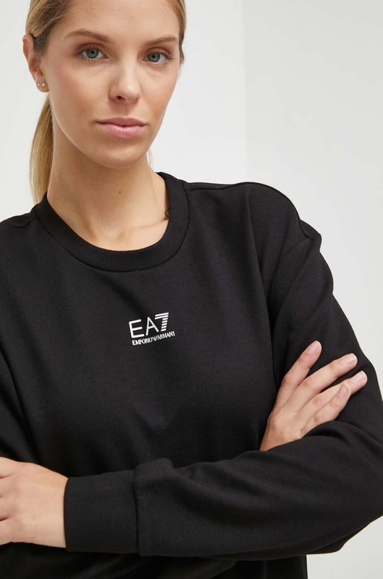 EA7 Emporio Armani bluza czarny 6RTM23.TJQLZ