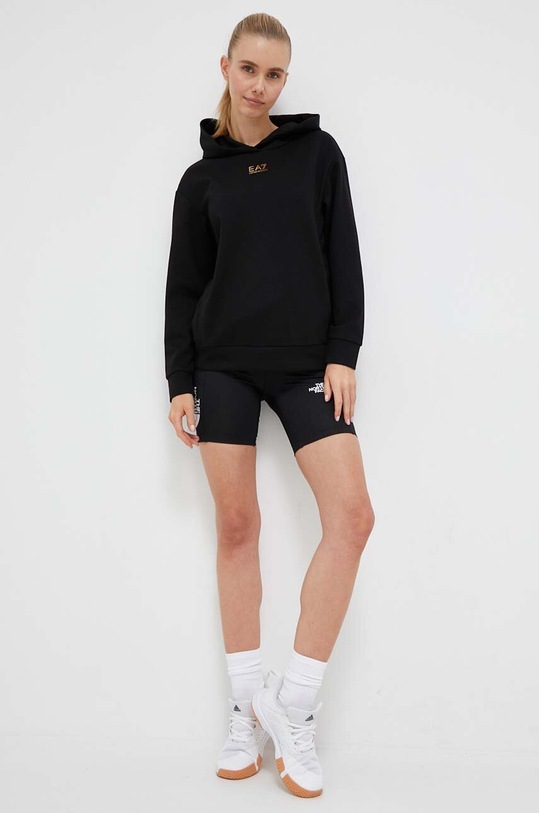 Mikina EA7 Emporio Armani 6RTM24.TJQLZ čierna AW23