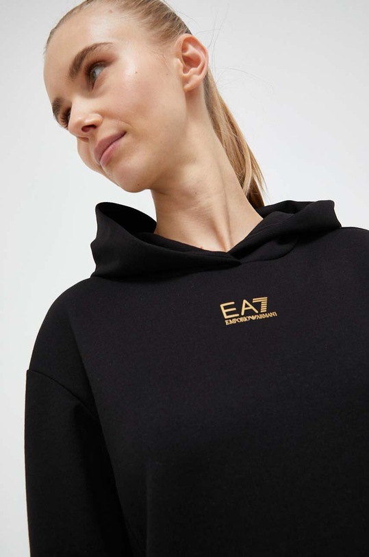 Mikina EA7 Emporio Armani čierna 6RTM24.TJQLZ