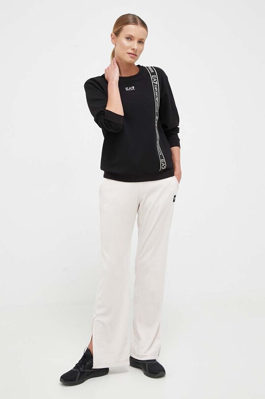 Mikina EA7 Emporio Armani 6RTM25.TJKWZ čierna AW23