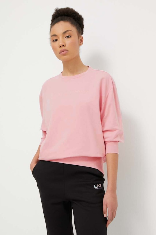 EA7 Emporio Armani felpa senza rosa 6RTM06.TJCQZ