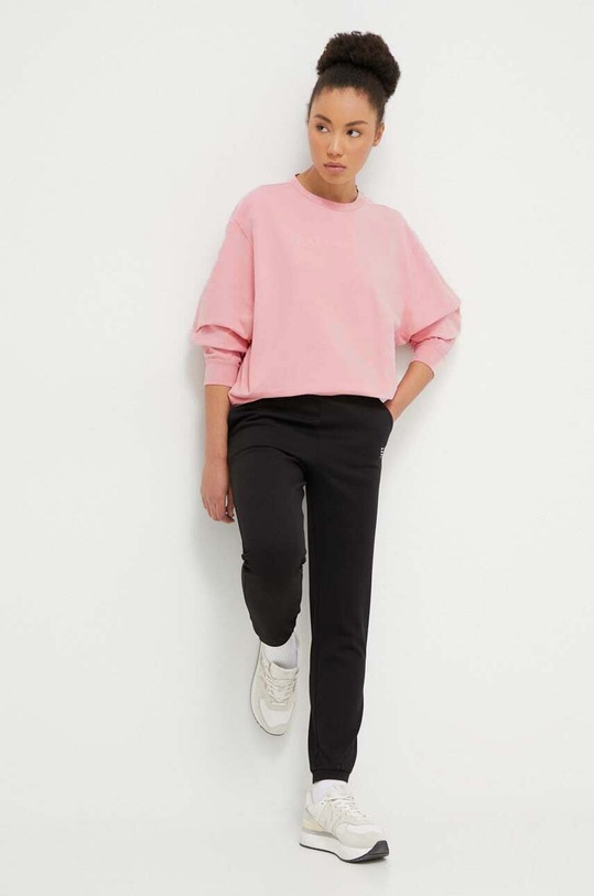 EA7 Emporio Armani felpa 6RTM06.TJCQZ rosa AW23