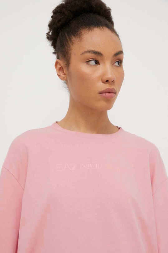 EA7 Emporio Armani bluza roz 6RTM06.TJCQZ