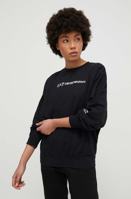 Dukserica EA7 Emporio Armani crna 6RTM06.TJCQZ