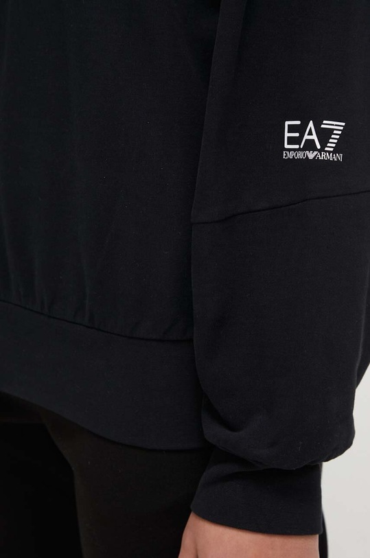 Dukserica EA7 Emporio Armani 6RTM06.TJCQZ crna