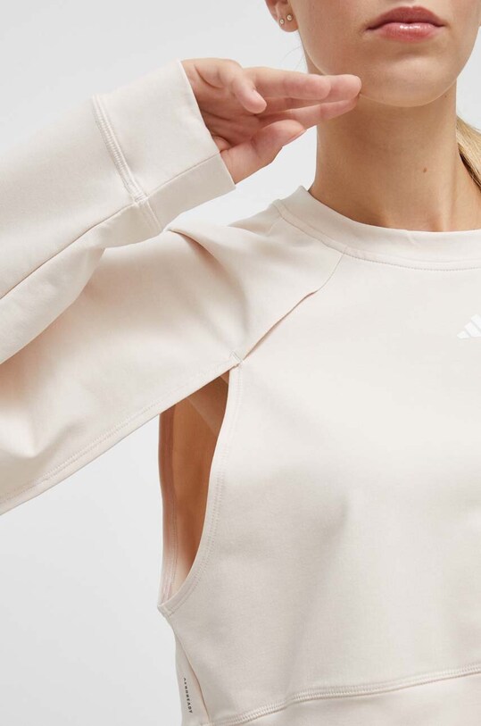 Кофта для тренинга adidas Performance Power IM2691 бежевый