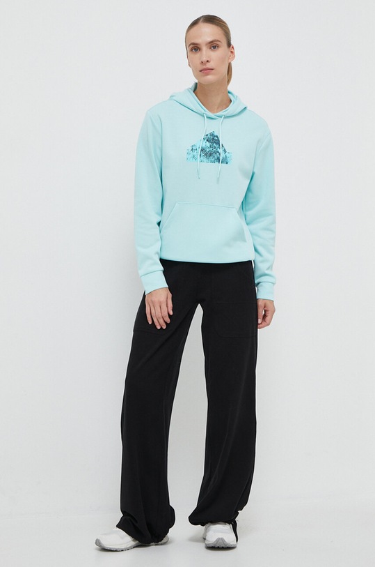 Μπλούζα adidas IM4878 τιρκουάζ AW23