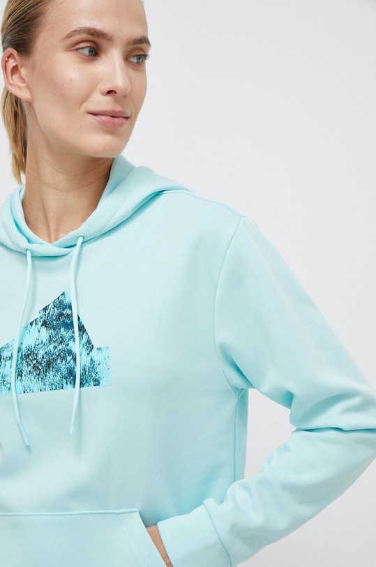 Μπλούζα adidas τιρκουάζ IM4878