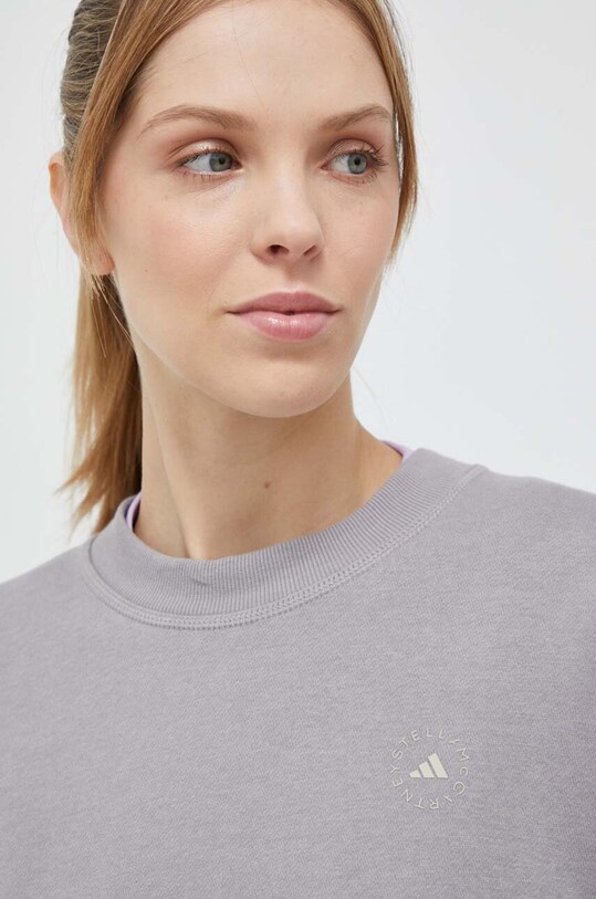 Pulover od trenirke adidas by Stella McCartney IQ2636 siva